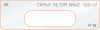 Вставка для шаблона «88 лицо скрытой петли 125х37»