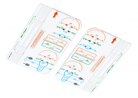 Карта присадки ручек дверей (без механизма) 41-38/96-s